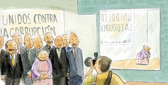 ¿Contra la corrupción?