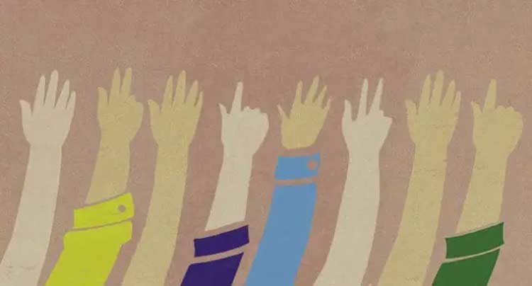 Cientos de miles en las calles