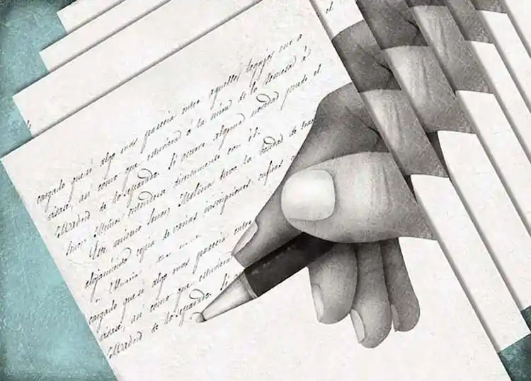 Opiniones con papel calca