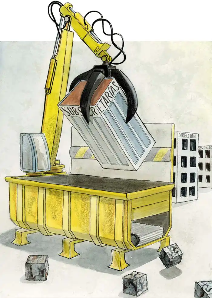 ¿División de poderes?