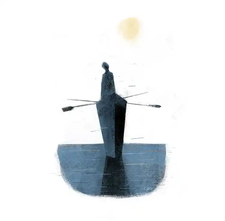 Los barcos y las aves